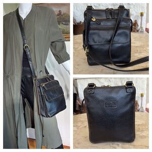 Relic by Fossil Y2K Vintage Faux Leather Crossbody Organizer Bag